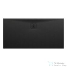   Laufen Pro 140x70 cm-es zuhanytálca Marbond kompozit anyagból,fekete H2159540800001