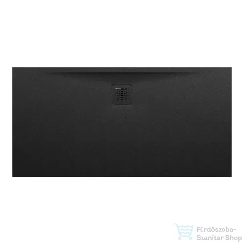 Laufen Pro 140x70 cm-es zuhanytálca Marbond kompozit anyagból,fekete H2159540800001