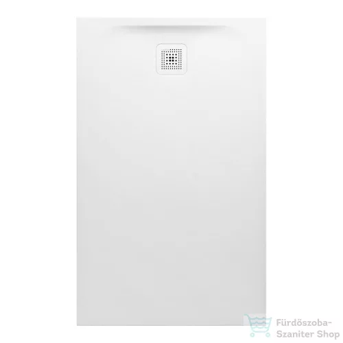 Laufen Pro 130x80 Marbond kompozit zuhanytálca, lefolyó a rövid oldalon, fehér H2159550000001