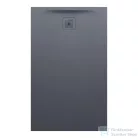 Laufen Pro 130x80 Marbond kompozit zuhanytálca, lefolyó a rövid oldalon, Antracit H2159550780001