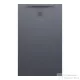 Laufen Pro 130x80 Marbond kompozit zuhanytálca, lefolyó a rövid oldalon, Antracit H2159550780001