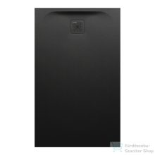   Laufen Pro 130x80 Marbond kompozit zuhanytálca, lefolyó a rövid oldalon, Matt fekete H2159550800001