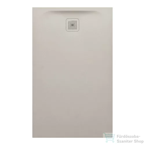 Laufen Pro 130x80 Marbond kompozit zuhanytálca, lefolyó a rövid oldalon, Matt bézs H2159551860001