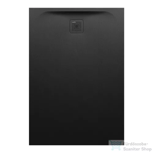 Laufen Pro 130x90 cm-es lapos szögletes zuhanytálca,Fekete H2159580800001