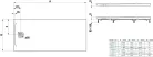 Laufen Pro 180x90 cm-es lapos szögletes zuhanytálca,Light Grey H2159590770001