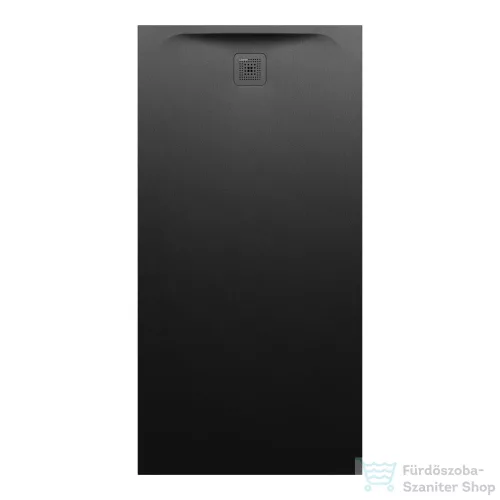 Laufen Pro 180x90 cm-es lapos szögletes zuhanytálca,Fekete H2159590800001