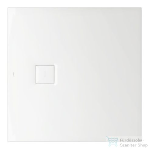 Laufen Solutions 100x100 zuhanytálca Marbond kompozit anyagból, fehér H2164410000001