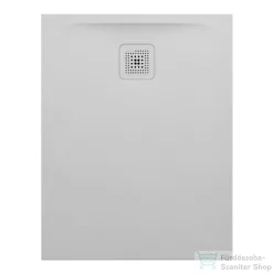   Laufen Pro 90x70 Marbond kompozit zuhanytálca, lefolyó a rövid oldalon, Világosszürke H2169560770001