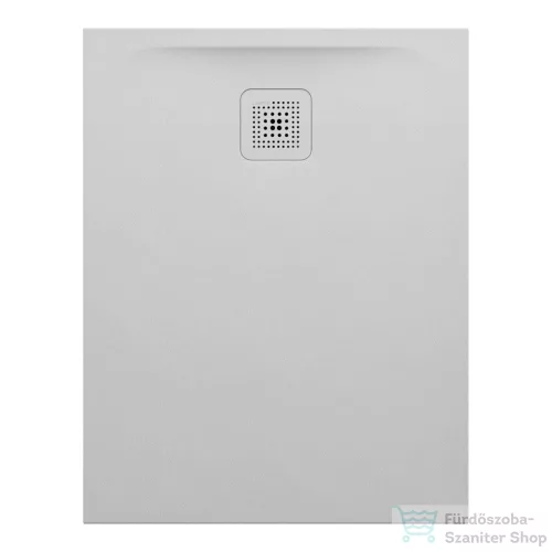 Laufen Pro 90x70 Marbond kompozit zuhanytálca, lefolyó a rövid oldalon, Világosszürke H2169560770001