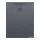 Laufen Pro 90x70 Marbond kompozit zuhanytálca, lefolyó a rövid oldalon, Antracit H2169560780001