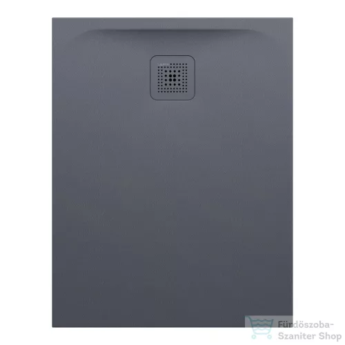 Laufen Pro 90x70 Marbond kompozit zuhanytálca, lefolyó a rövid oldalon, Antracit H2169560780001