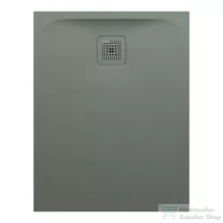   Laufen Pro 90x70 Marbond kompozit zuhanytálca, lefolyó a rövid oldalon, matt beton H2169560790001