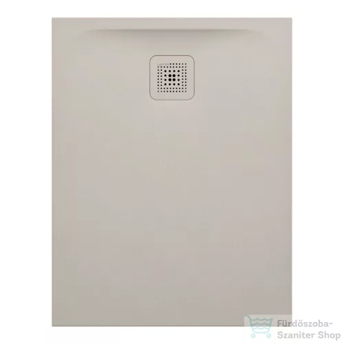 Laufen Pro 90x70 Marbond kompozit zuhanytálca, lefolyó a rövid oldalon, matt bézs H2169561860001
