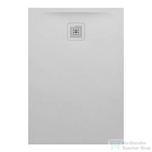 Laufen Pro 100x70 Marbond kompozit zuhanytálca, lefolyó a rövid oldalon, világosszürke H2169570770001