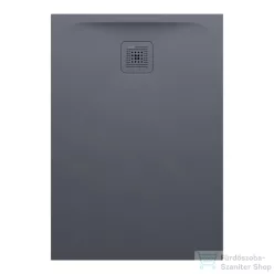   Laufen Pro 100x70 Marbond kompozit zuhanytálca, lefolyó a rövid oldalon, antracit H2169570780001
