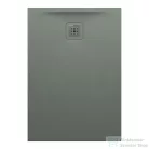 Laufen Pro 100x70 Marbond kompozit zuhanytálca, lefolyó a rövid oldalon, matt beton H2169570790001