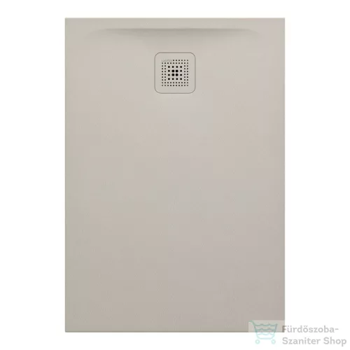 Laufen Pro 100x70 Marbond kompozit zuhanytálca, lefolyó a rövid oldalon, matt bézs H2169571860001