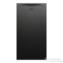   Laufen Pro 170x90 Marbond kompozit zuhanytálca, lefolyó a rövid oldalon, matt fekete H2169580800001