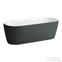   Laufen MEDA 180x80 szabadonálló kád, Marbond kompozit anyagból, szürke/fehér H2201121670001