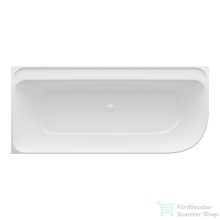 Laufen LUA 10x75 szabadonálló kád, Marbond kompozit anyagból, fehér H2200820000001