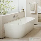 Laufen MEDA 180x80 szabadonálló kád, hátfalhoz illeszkedő, Marbond kompozit anyagból, fehér H2201170000001