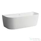 Laufen MEDA 180x80 szabadonálló kád, hátfalhoz illeszkedő, Marbond kompozit anyagból, fehér H2201170000001