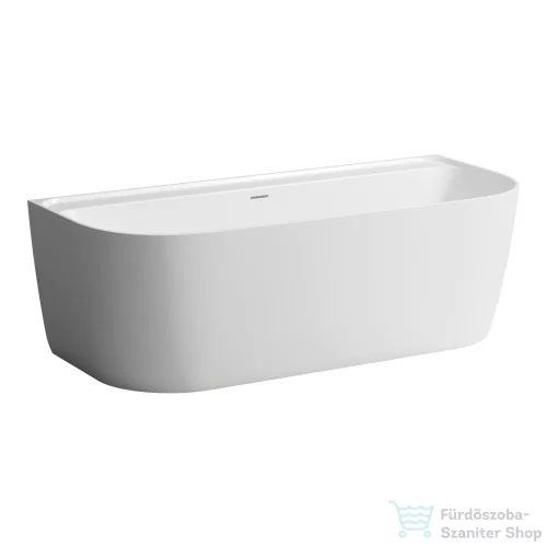 Laufen MEDA 180x80 szabadonálló kád, hátfalhoz illeszkedő, Marbond kompozit anyagból, fehér H2201170000001