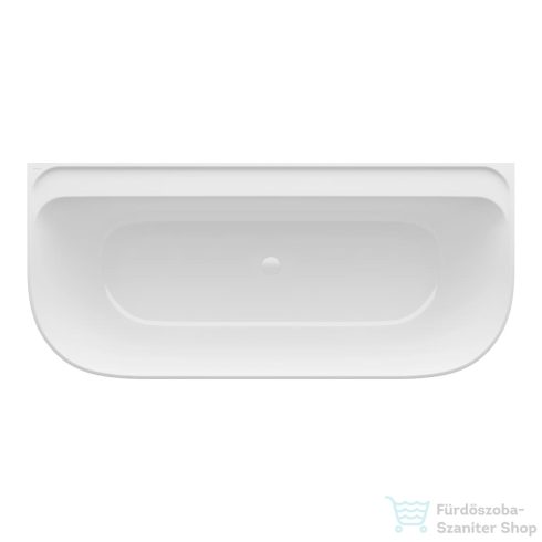 Laufen MEDA 180x80 szabadonálló kád, hátfalhoz illeszkedő, Marbond kompozit anyagból, fehér H2201170000001