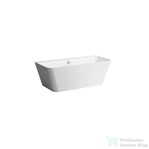 Laufen LINDEN 180x80 szabadonálló kád, falhoz tolható változat, Marbond kompozit anyagból, fehér H2209470000001