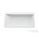 Laufen Kartell By Laufen 170x86 beültethető kád jobb sarokba, "solid surface" anyagból, megvilágított rejtett túlfolyóval, tartókerettel H2233310006161 ( 223331 )