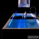 Laufen Kartell by Laufen 170x86 szabadon álló solid surface kád megvilágított rejtett túlfolyóval H2233320006161 ( 223332 )