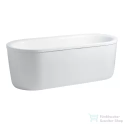   Laufen SOLUTIONS 180x80 ovális fürdőkád, szabadon álló változat, fehér H2245120000001
