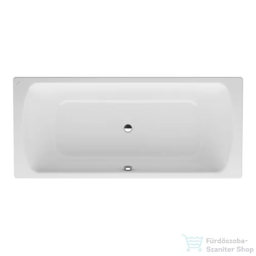 Laufen Moderna Plus180x80 acéllemez fürdőkád, fehér H2250600000401