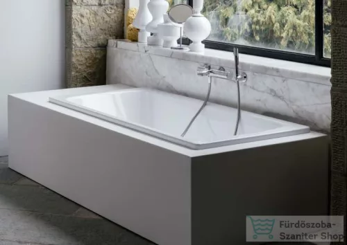 Laufen Moderna Plus180x80 acéllemez fürdőkád, fehér H2250600000401