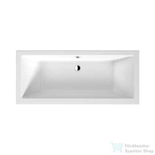 Jika CUBITO 180x80 cm-es beépíthető fürdőkád lábbal, fehér H2254200000001