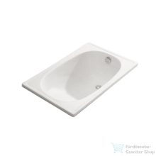   Jika RIGA MINI 105x70 acéllemez ülőkád, fehér H2340000000001