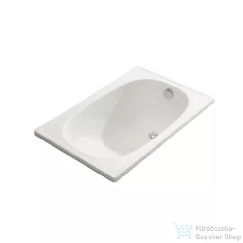 Jika RIGA MINI 105x70 acéllemez ülőkád, fehér H2340000000001