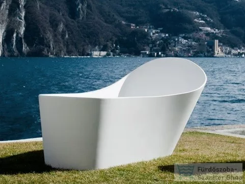 Laufen Palomba 180x89 kád, szabadon álló, "solid surface" anyagból H2458020000001 ( 245802 )