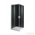 Jika Lyra Plus 80x80 cm-es szögletes tolóajtós zuhanykabin átlátszó üveggel,ezüst profillal H2513810006681