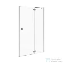   Jika PURE 80 cm-es zuhanyajtó fix résszel, átlátszó üveggel, jobbos,króm H2544210026681