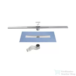   Jika PURE 1000 mm-es vágható acél zuhanyfolyóka, satin H2714200020001