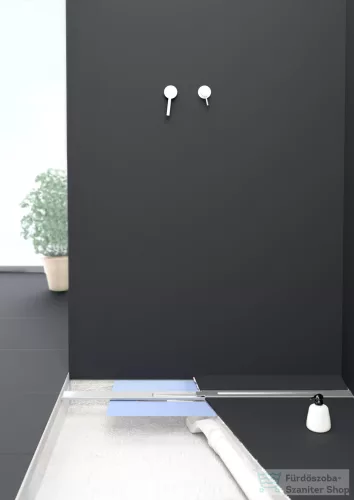 Jika PURE 1000 mm-es vágható acél zuhanyfolyóka, satin H2714200020001