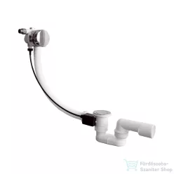   Jika DEEP BY JIKA kádfeltöltős le-és túlfolyó, króm  H2948170040001