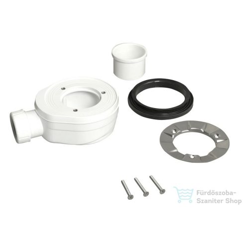 Jika ITALIA zuhanytálca szifon rozsdamentes fedéllel kerámia zuhanytálcához, 85 mm, H2949830000001