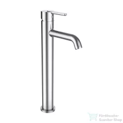   Laufen LUA magasított mosdó csaptelep ECO+, 135 mm kifolyócső, leeresztő nélkül, króm H3110880041201