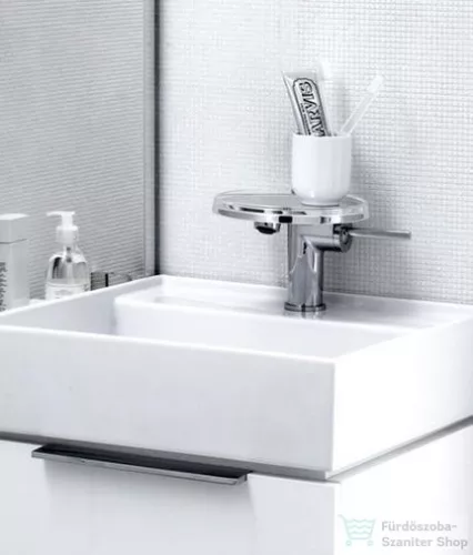 Laufen KARTELL BY LAUFEN oszlopos keverőcsaptelep mosdóhoz, leeresztő nélkül, króm H3113310041101