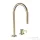 Laufen KARTELL BY LAUFEN 2 lyukas mosdó csaptelep, elfordítható kifolyóval,leeresztő nélkül,PVD fényes arany H3113320012201