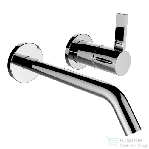 Laufen Kartell By Laufen falsík alatti mosdócsaptelep 175 mm-es kifolyóval,leeresztő nélkül,króm H3113360041201