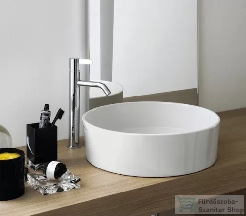 Laufen KARTELL oszlopos keverő csaptelep, leeresztő nélkül króm 3113380041201