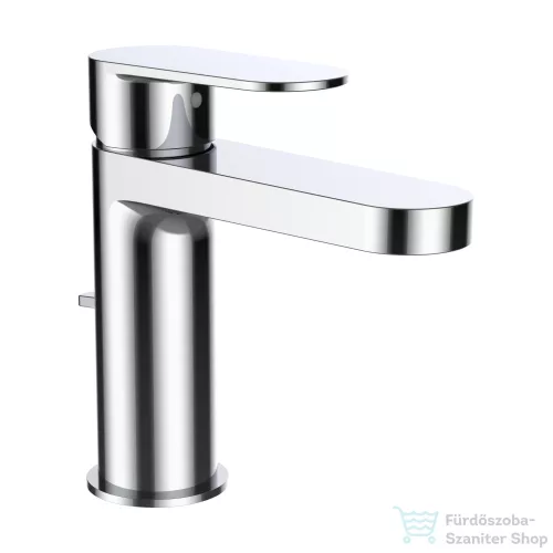 Laufen NEJA egykaros mosdó csaptelep 120 mm-es kifolyócső, ECO+, húzórudas lefolyószeleppel, króm H3115110041111
